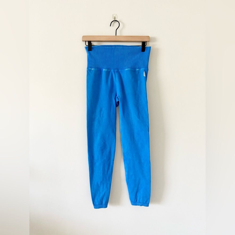 Free People Movement High Rise Leggings in Bright Blue Size S